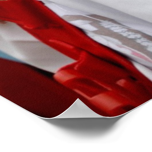 glimlachend meisje poster (Hoek)