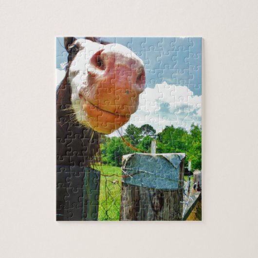 Glimlachend Paard Legpuzzel (Verticaal)