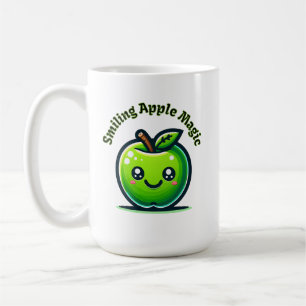 Glimlachende Apple Magic Koffiemok
