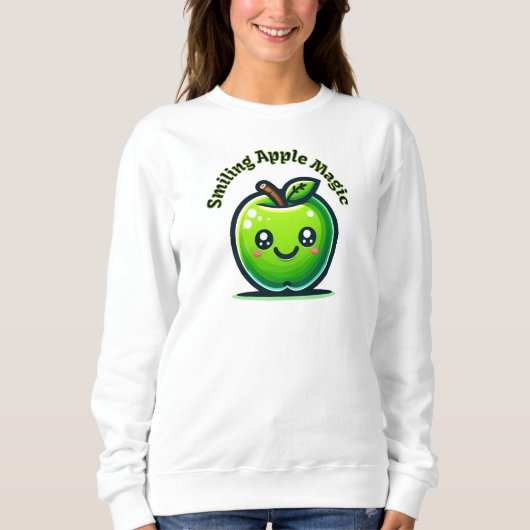Glimlachende Apple Magic Trui (Voorkant)