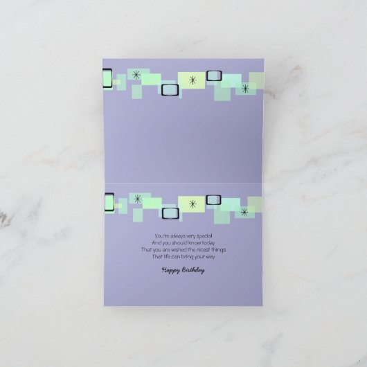 Glimlachende Australische veestapel Verjaardag Gro Kaart (Binnen)