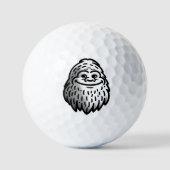 Glimlachende Bigfoot - Sasquatch Sighting Golfballen (Voorkant)