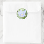 Glimlachende Blauwe Wildflower Stickers (Tas)