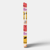 Glimlachende blije gezichten met harten aangepast Case-Mate iPhone Case (Achterkant / Links)