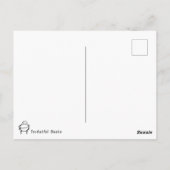 glimlachende cartoon Dog Briefkaart (Achterkant)