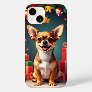 Glimlachende Chihuahua-hond Case-Mate iPhone 14 Hoesje
