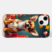 Glimlachende Chihuahua-hond Case-Mate iPhone Case (Achterkant (horizontaal))