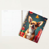 Glimlachende Chihuahua-hond Planner (Display)