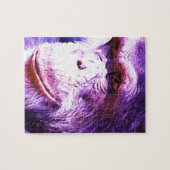 glimlachende chimpansee legpuzzel (Horizontaal)