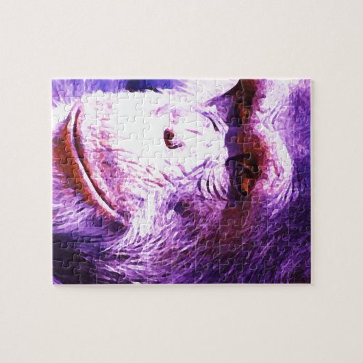 glimlachende chimpansee legpuzzel (Horizontaal)