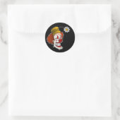 Glimlachende Clown Stickers (Tas)