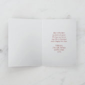 Glimlachende Collie Dog Christmas Kaart (Binnen)