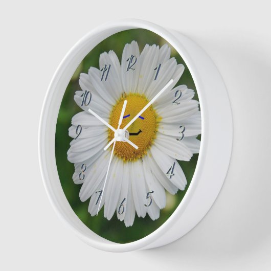 glimlachende Dagen Acrylwandklok (Hoek)
