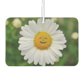 Glimlachende Daisy Air Freshener Luchtverfrisser (Voorkant)