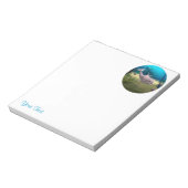 Glimlachende dolfijn notitieblok (Linkerzijde)