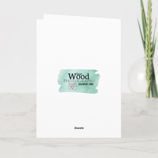 Glimlachende Duck Verjaardag Groeten Kaart (Achterkant)