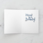 Glimlachende Duck Verjaardag Groeten Kaart (Binnen)