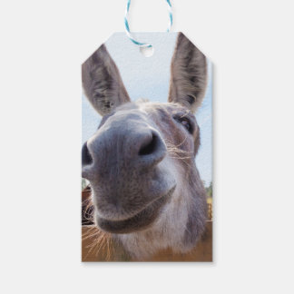 Glimlachende ezel cadeau Label Cadeaulabel