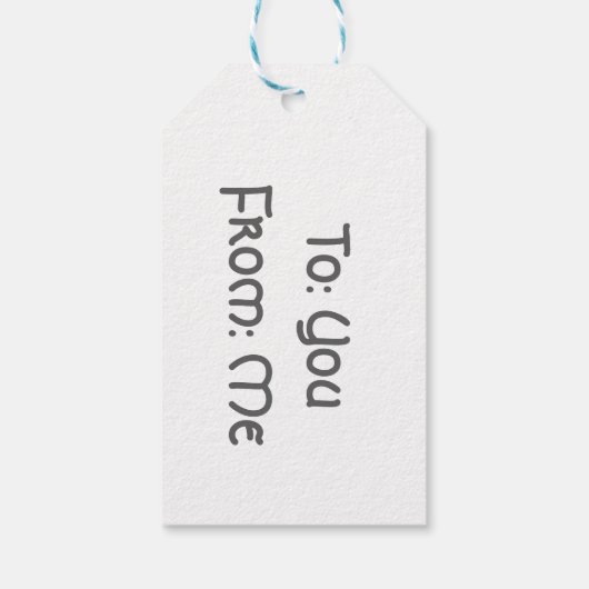 Glimlachende ezel cadeau Label Cadeaulabel (Achterkant)