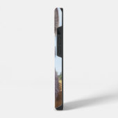 Glimlachende Ezel met Dwaze Grijs iPhone Hoesje (Linkerkant)