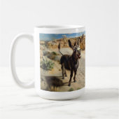 Glimlachende ezel, Oatman Arizona, Route 66 Koffiemok (Links)