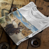 Glimlachende ezel, Oatman Arizona, Route 66 T-shirt