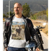 Glimlachende ezel, Oatman Arizona, Route 66 T-shirt