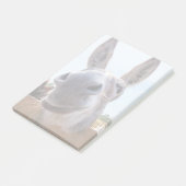 Glimlachende ezel Post-It Notes (Schuin)