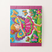 "GLIMLACHENDE FEËN & VLINDERS" LEGPUZZEL (Verticaal)