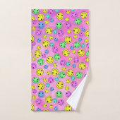 glimlachende gezichten Chem 5 Bad Handdoek (Handdoek)