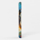 Glimlachende gorilla Case-Mate iPhone case (Achterkant/rechts)