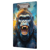 Glimlachende gorilla klembord (Links)