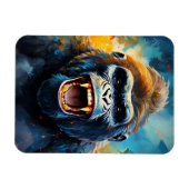 Glimlachende gorilla magneet (Horizontaal)