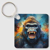 Glimlachende gorilla sleutelhanger (Voorkant)