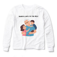 Glimlachende grootvader