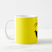 Glimlachende Happy Face Emoji Koffiemok (Links)