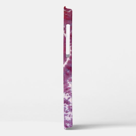 Glimlachende Happy Face Tie Dye PhatDyes Case-Mate iPhone Case (Achterkant / Links)