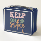 Glimlachende Inspirerend quote (Achterkant)