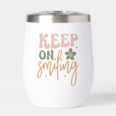 Glimlachende Inspirerend quote (Voorkant)