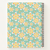 Glimlachende Inspirerend quote Notitieboek (Achterkant)