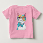 Glimlachende kat met Pet Clipart-78198 (Achterkant)