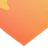 Glimlachende Kawaii-aardbei op pastelgradiënt rug Tafelkleed (Gekanteld)