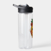 Glimlachende Kawaii Ananas – Tropisch Waterfles (Rechts)