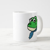 Glimlachende Kikker Grote Koffiekop (Voorkant rechts)