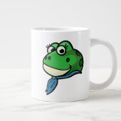 Glimlachende Kikker Grote Koffiekop (Rechts)