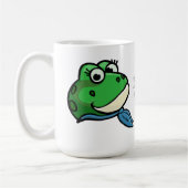 Glimlachende Kikker Koffiemok (Links)
