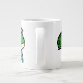 Glimlachende Kikkers Grote Koffiekop (Achterkant)