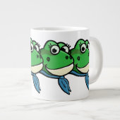 Glimlachende Kikkers Grote Koffiekop (Voorkant rechts)