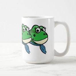 Glimlachende Kikkers Koffiemok