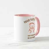 Glimlachende / lachende emoji gezicht duimen omhoo mok (Voorkant rechts)